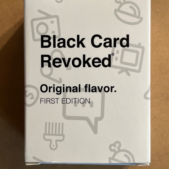 Black Card Revoked Original Flavor First Edition Card Game - Picture 7 of 8